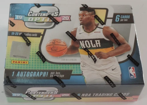 2019-20 OPTIC CONTENDERS BASKETBALL FACTORY SEALED HOBBY BOX