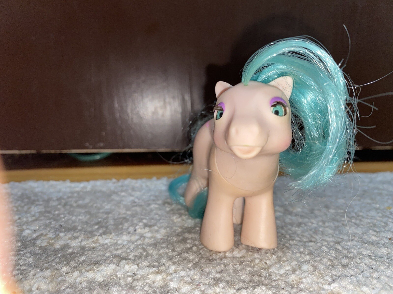 Pantofole vintage G1 My Little Pony bambino mezza nota BBE scuola di danza balletto MLP