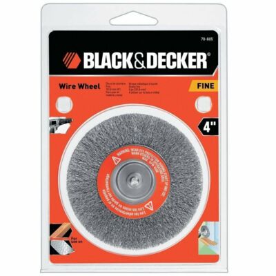 Black & Decker 70-605 4'' Fine Wire Wheel With 1/4'' Shank