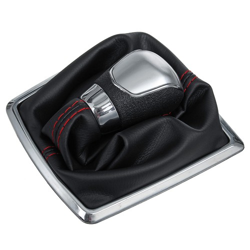 5 Speed Gear Shift Knob Stick Lever Gaiter Boot Cover For Ford Focus MK2 05-12 - Picture 11 of 14