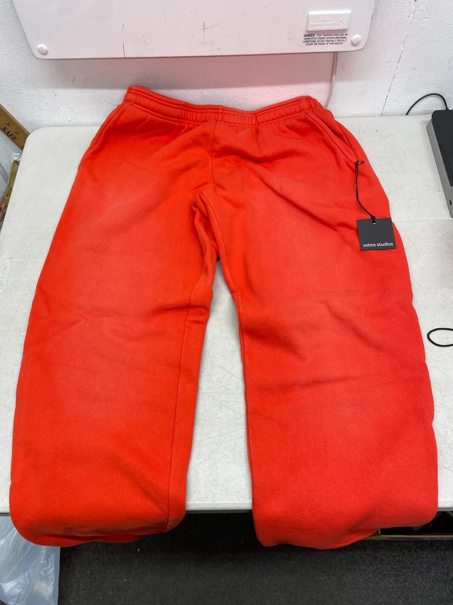 Entire Studios Heavy Sweatpant in Brick - Size XL | eBay