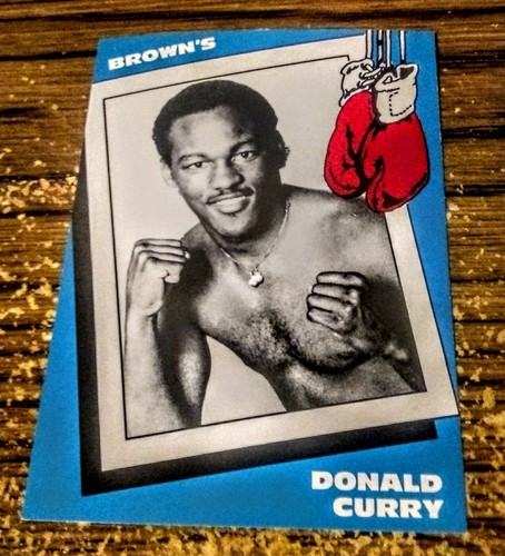 1990 Donald Curry Brown's Boxing #17 MINT - Picture 1 of 2