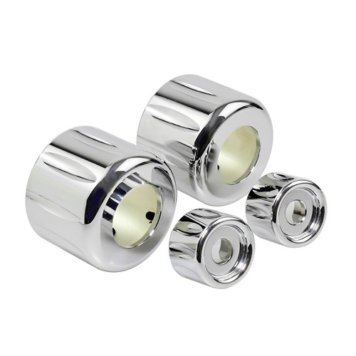 Rear Shock Lower &Shock Top Mount Bolt Cover Fit For Sportster 1200 883 04-15 - Imagen 12 de 12