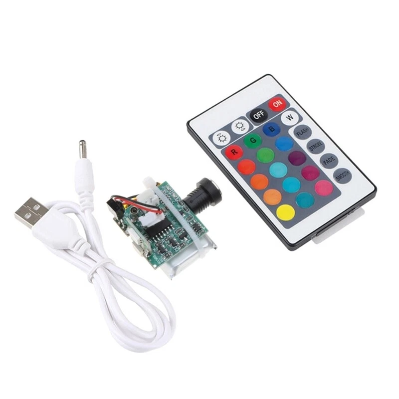 6 Colors LED Moon Lamp Board Remote Control 3D Printer Part Charging Light Board