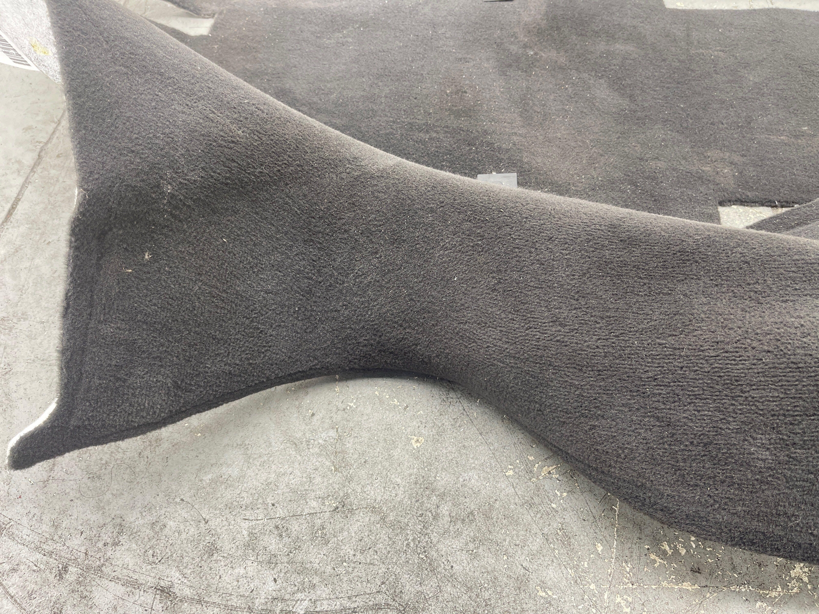 2020-2023 MCLAREN GT FRONT LEFT BLACK CARPET FLOOR OEM 2021 2022