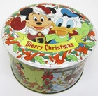 Vintage American Candy Mfg. Collector's Edition 5 1/2" Round "Merry Christmas"