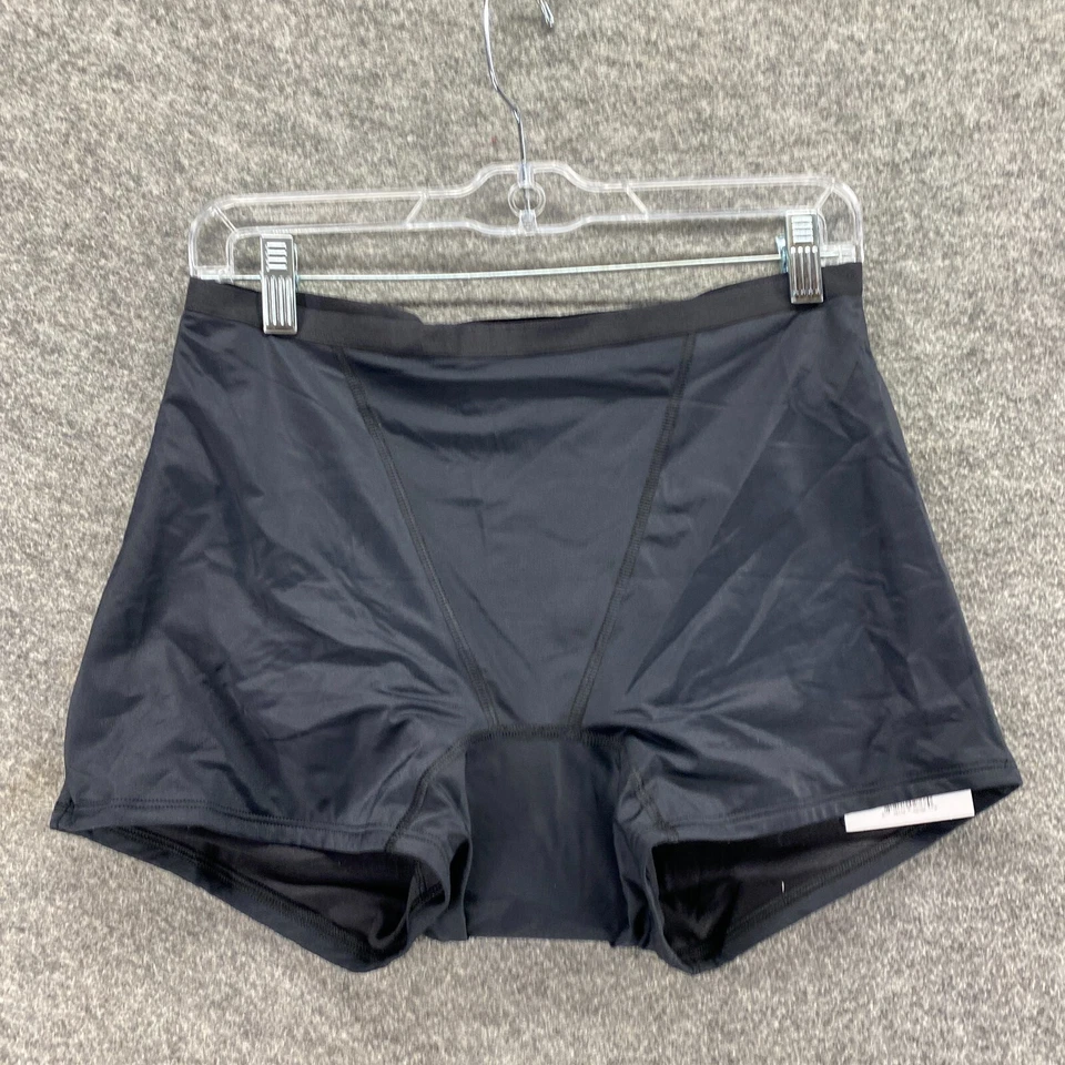 Nuevo calzoncillos boxer sin marca ropa deportiva para niños L grandes negros tiro medio tirar activo Foto 4 de 4