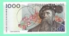 Sweden: 1000 Kronor Banknote,(Unc),P-60a, 1991, No Reserve!