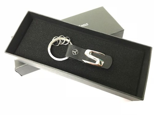 Schlüsselanhänger Mercedes Benz "S-Klasse" schwarz silber "NEU"