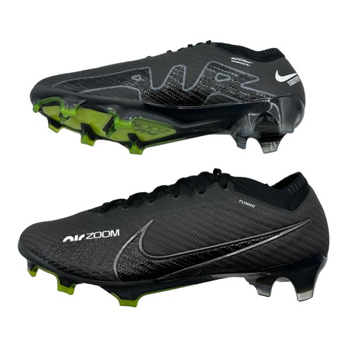 Nike Zoom Mercurial Vapor 15 Elite FG Black Smoke Grey DJ4978-001 Men's Size 8.5 - Picture 1 of 9