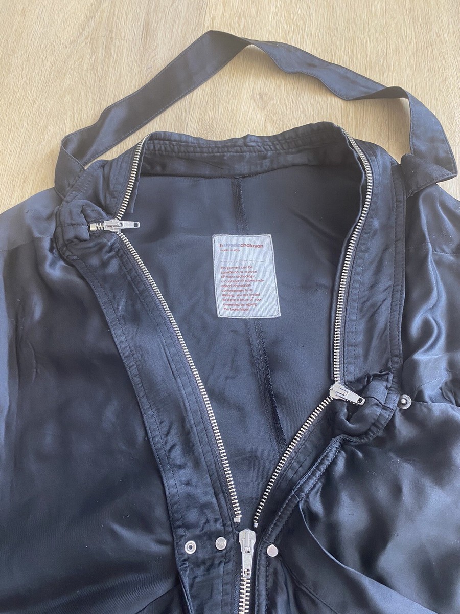 Hussein Chalayan Collectible Early VTG Zipper Black Hussein Chalayan Collectible Early VTG Zipper Black