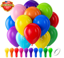 Helium Bright Color Balloons 100 pack