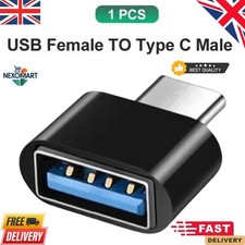 Type C to USB Adapter 3.0 USB-C 3.1 Male OTG, Female Data Connector Converter