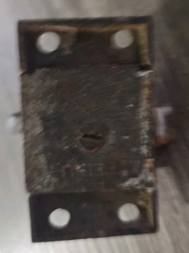 Par de 2 pestillos antiguos de armario, ¡muy raros! Difícil de encontrar - Imagen 4 de 7