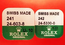 ROLEX Genuine 603-8 Gold Crown Tube with Package 6mm Datejust 16203 16233 16263