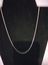 925 Sterling Silver Italian 18 " Braided Rope Chain Necklace