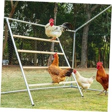 Square Chicken Roosting Perch, Perfect for Metal perch 55 x 40 x 2.5 inches