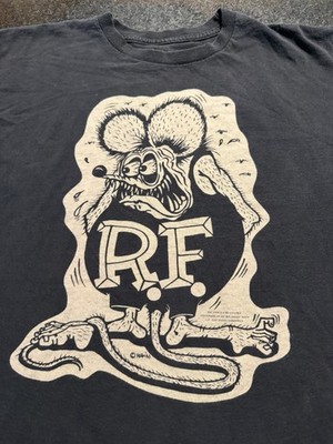 Vintage Rat Fink Graphic T Shirt Men s Medium House Industries Grunge