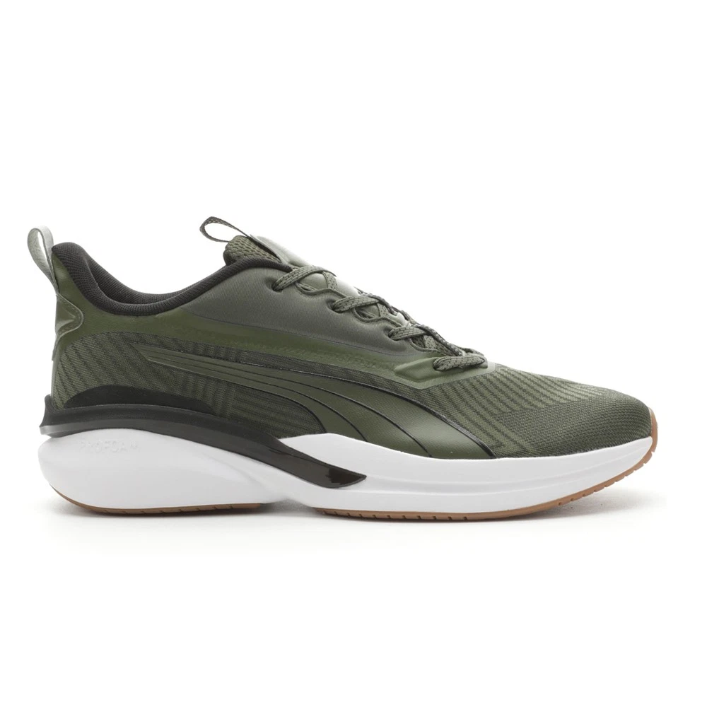 Scarpe casual PUMA Hyperdrive Profoam Speed stringate da uomo verdi sneakers 37838111