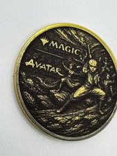 Magic The Gathering Inspired AVATAR Brass Coin Personalised MTG CCG