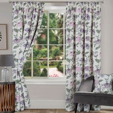 Image of 100% Cotton Curtains � Half-Panama Weave, Lined, Lightweight & Machine Washable