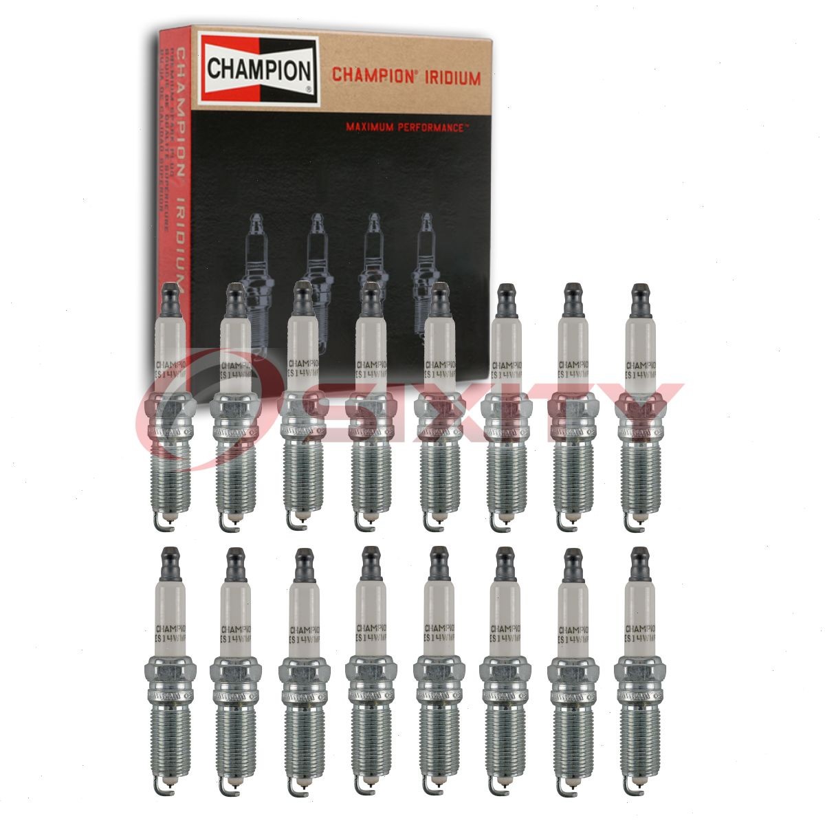 16 pc Champion Iridium Spark Plugs for 2006-2010 Dodge Charger 6.1L V8 ru