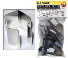 Screen Installer Clips   20 Pack for Rescreening Patio, Lanai, Door, Window, ...