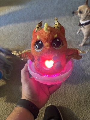 Hatchimals Alive Dragul Dragon Interactive Toy Orange Tested Works