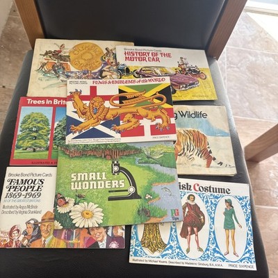 Bundle Of Brook Bond Tea Cards 8 Albums