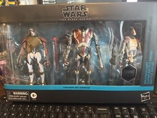 Star Wars Black Series Jedi Survivor MagnaGuard Super Battle Droid 3 pack Gaming