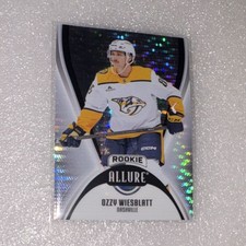 Upper Deck 2025-26 Allure Glitter Bomb Ozzy Wiesblatt #123 RC Predators NHL
