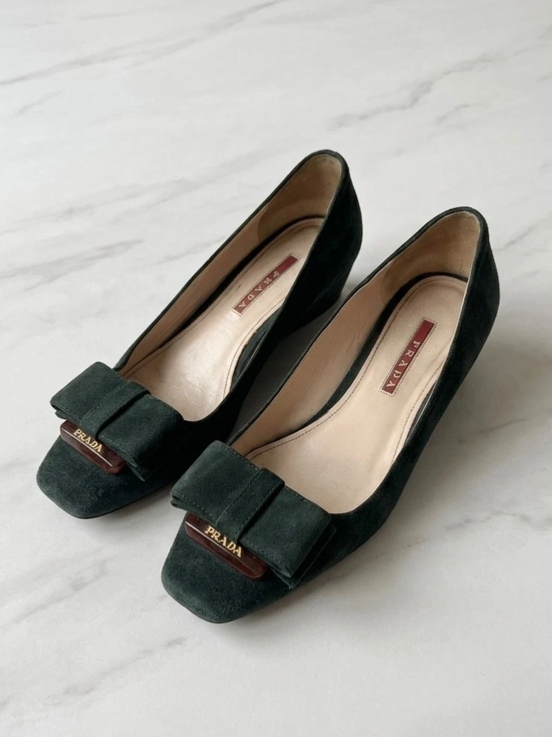 PRADA Women's Pump Square Toe Heels | eBay
