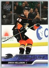 DREW HELLESON RC YOUNG GUNS 2023-24 UPPER DECK 23-24 #220       100027