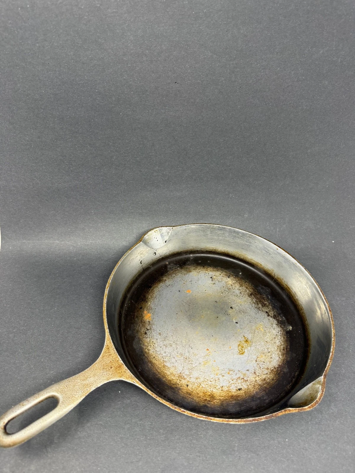 Vintage Griswold Iron Mountain Cast Iron Skillet 8 1033A USA
