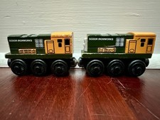 Thomas The Tank Engine Friends Wooden Railway Trains - Iron Arry Iron Bert