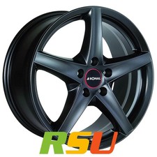 Ronal R41 mattschwarz 8x17" ET35 LK5 112 ML 76 Alufelgen 17 Zoll Ronal R41 mattschwarz 8x17" ET35 LK5 112 ML 76 Alufelgen 17 Zoll
