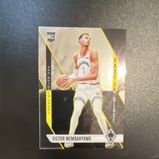 2023-24 Panini Phoenix Victor Wembanyama Fade to Black Rookie #11 Spurs NBA