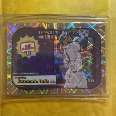 2020 Donruss As Seen AS-1 Ferdando Tatis Jr SN 660/999 San Diego Padres PWE
