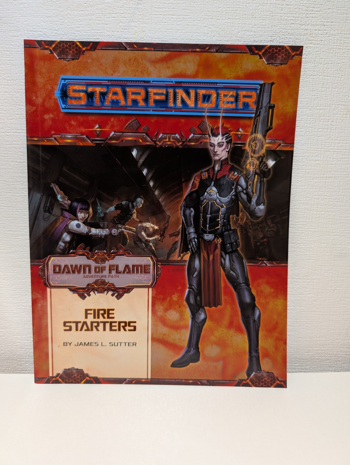 Starfinder Adventure Path Fire Starters Dawn of Flame Paperback Book NEW RPG D&D