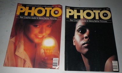The Photo #30, #31, #32 #33 (4 Magazine Lot) VG+ ~ Old School Photography ~ 1983