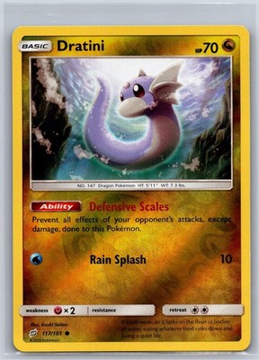 Dratini 117/181 Common Team Up Pokemon Reverse Holo NM/M 621-51