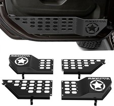 Metal Front Door Storage Pockets - Compatible with Jeep Wrangler JL ...