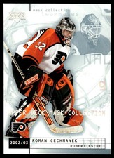 2002-03 Upper Deck Mask Collection Roman Cechmanek/Robert Esche Philadelphia