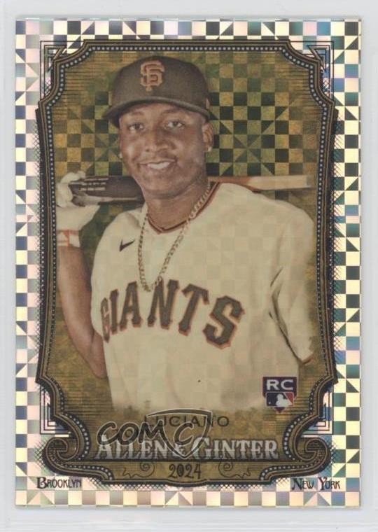 2024 Topps Allen & Ginter Chrome X-Fractor Marco Luciano #79 zi1