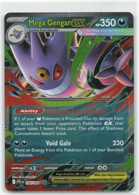Pokemon Phantasmal Flames #056/094 Mega Gengar ex