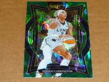 2025 Panini Select WNBA DIJONAI CARRINGTON GREEN ICE PRIZM CONCOURSE LYNX #68