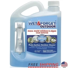 Outdoor Surface Cleaner Moss Mold Mildew Algae Stain Remover Ready to Use
