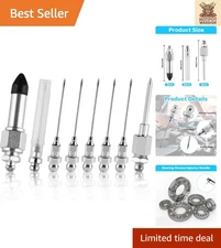 Durable High-Quality 8pc Grease Needle Accessory Set for Automotive & Marine Use