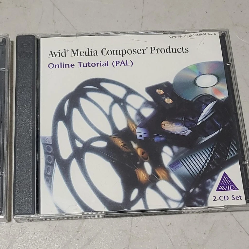 Juegos de CD tutoriales en línea (NTSC y PAL) AVID Media Composer Products Foto 3 de 4