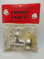 Phony Faucet Vintage Gag Gift Fake Faucet 1957 H. Fishlove & Co. 